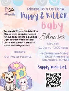 Puppy & Kitten Shower