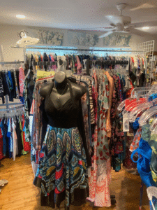 Clothing at the Second Chances Thrift Shop